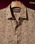 Royal Paisley Print Full Sleeve Shirt
